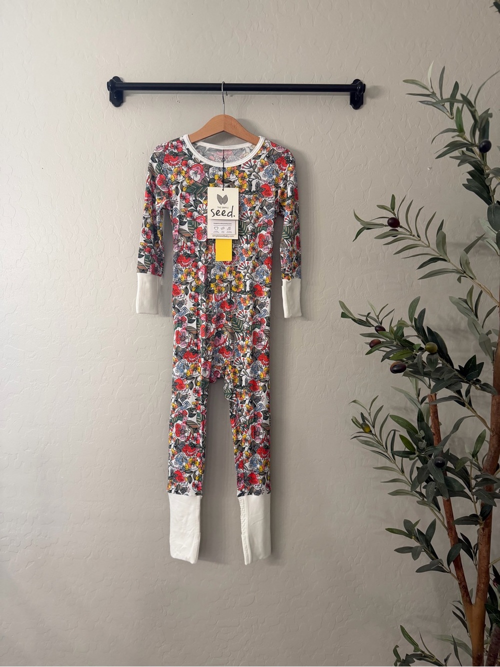 The Simple Seed Floral Kids Pajamas